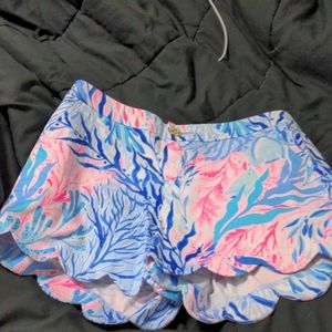 Lilly Pulitzer Buttercup Short Kaleidoscope Coral